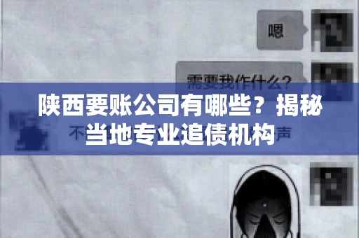 陕西要账公司有哪些？揭秘当地专业追债机构