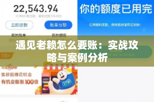 遇见老赖怎么要账：实战攻略与案例分析