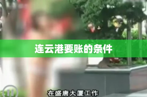 连云港要账的条件