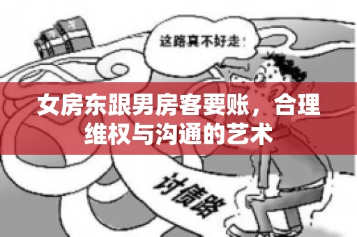 女房东跟男房客要账，合理维权与沟通的艺术